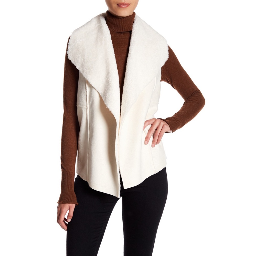 Nordstrom shearling vest - Picture 1 of 3